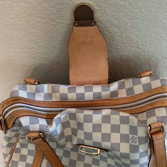 Authentic LOUIS VUITTON Damier Azur Stresa PM Bag - Picture 9 of 10